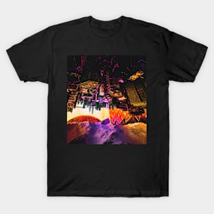 Big Upside Down City T-Shirt